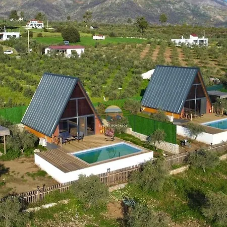 4 Kisilik Mustakil Havuzlu, Sunset Bungalov 1 Вилла