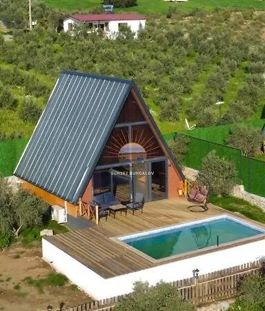 4 Kisilik Mustakil Havuzlu, Sunset Bungalov 1 Вилла