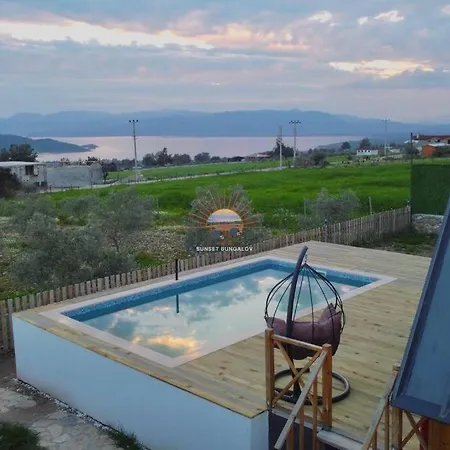 4 Kisilik Mustakil Havuzlu, Sunset Bungalov 1 Вилла