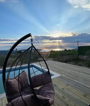 4 Kisilik Mustakil Havuzlu, Sunset Bungalov 1 Mugla
